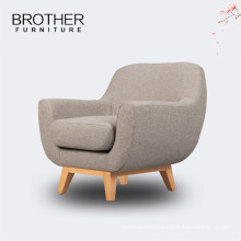 American country high-end leisure fabric sofa small family sitting room sofa chair